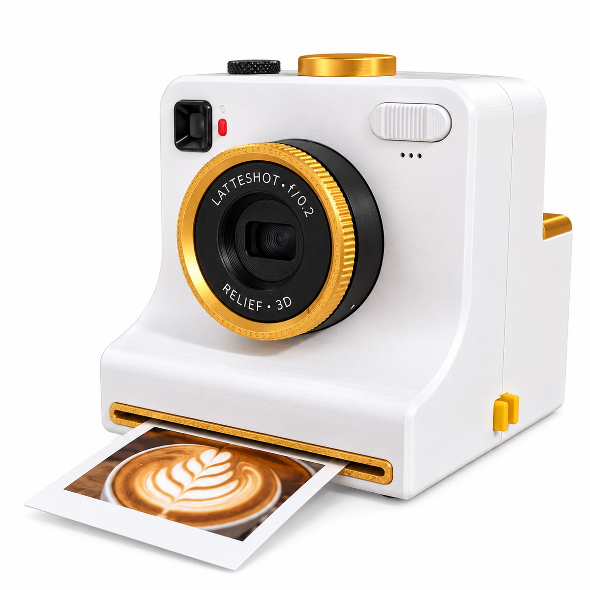 Brewclick Coffee Photo Printer + 4 Stencil Set