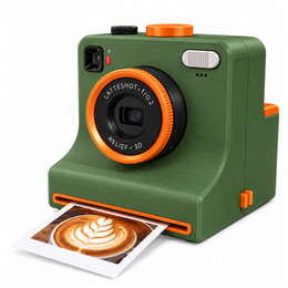 Brewclick Coffee Photo Printer + 4 Stencil Set